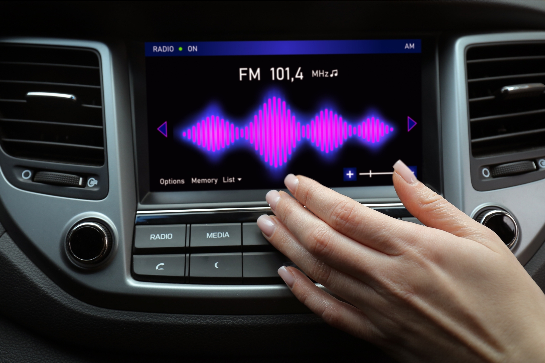 Car audio system with Stanley integration